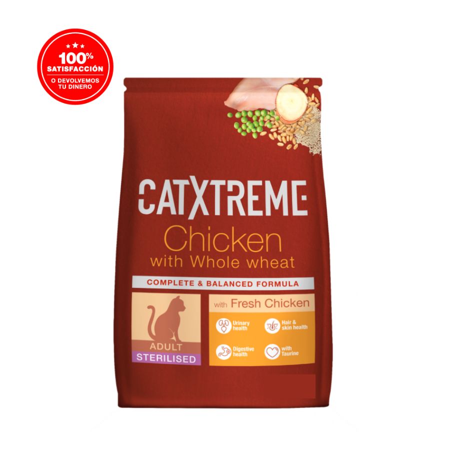 Catxtreme pollo esterilizado 2.5 KG alimento para gato, , large image number null